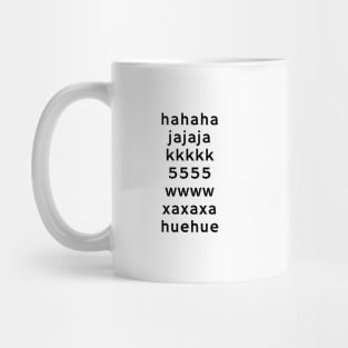 Laugh from the World Funny Design Mug